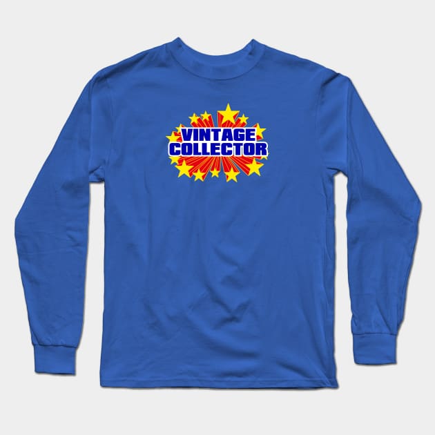 Vintage Collector - Super Powers Long Sleeve T-Shirt by LeftCoast Graphics